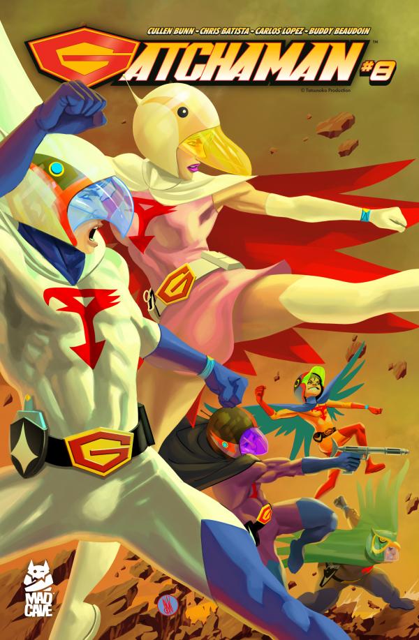 GATCHAMAN #8 CVR A INAKI MIRANDA