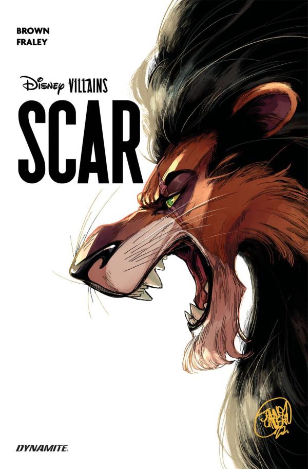 DISNEY VILLAINS SCAR HC