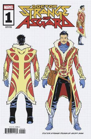 DOCTOR STRANGE OF ASGARD #1 10 COPY INCV SHAW DESIGN VAR