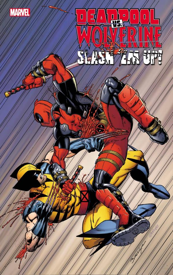 DEADPOOL VS WOLVERINE SLASH EM UP #1 MARK BAGLEY VAR