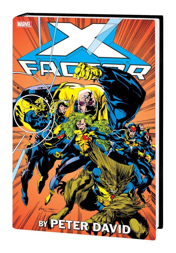 X-FACTOR BY PETER DAVID OMNIBUS HC VOL 01 LARRY STROMAN CVR