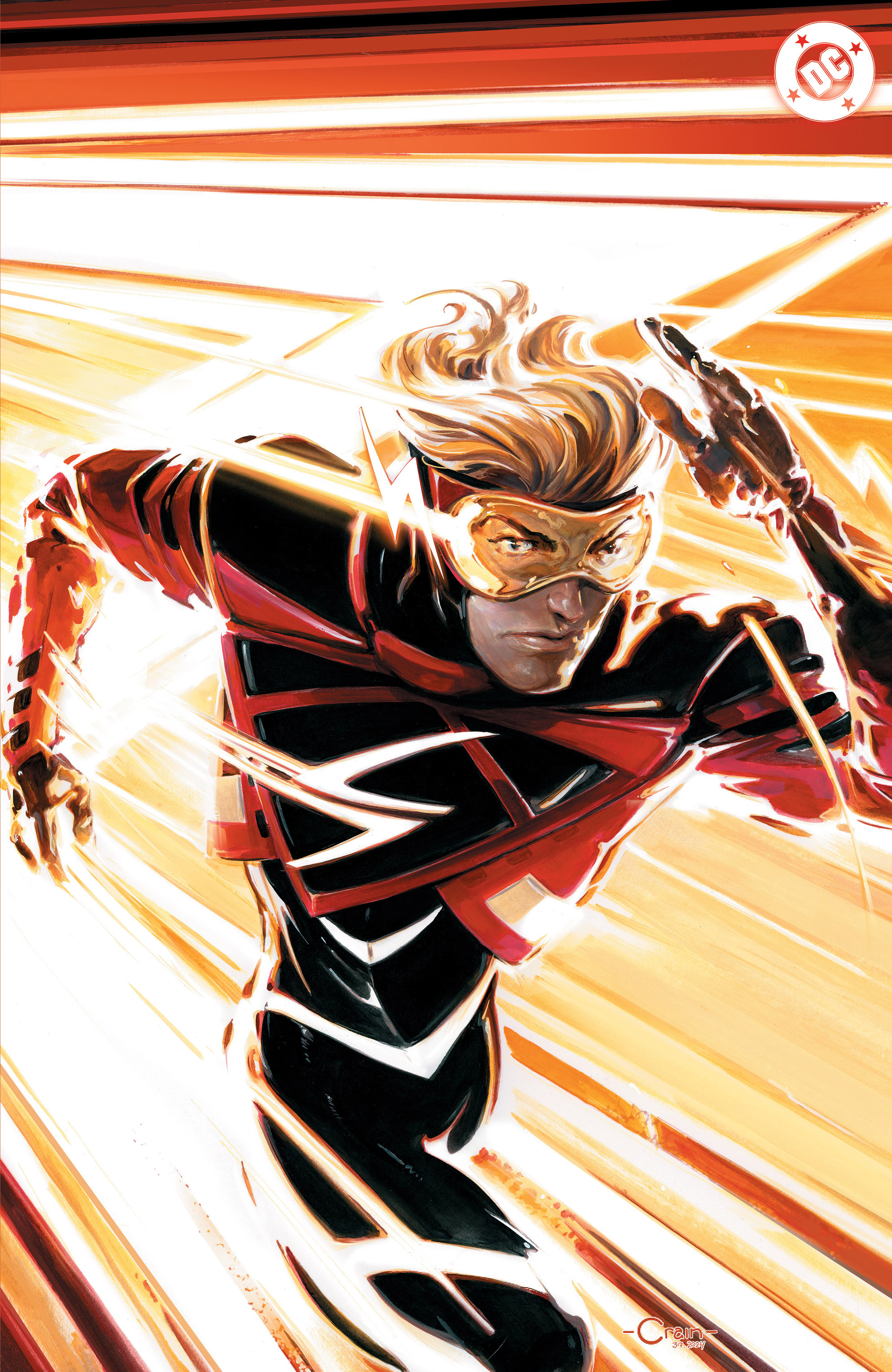 ABSOLUTE FLASH #1 CVR J INC 1:50 CLAYTON CRAIN VIRGIN CARD STOCK VAR