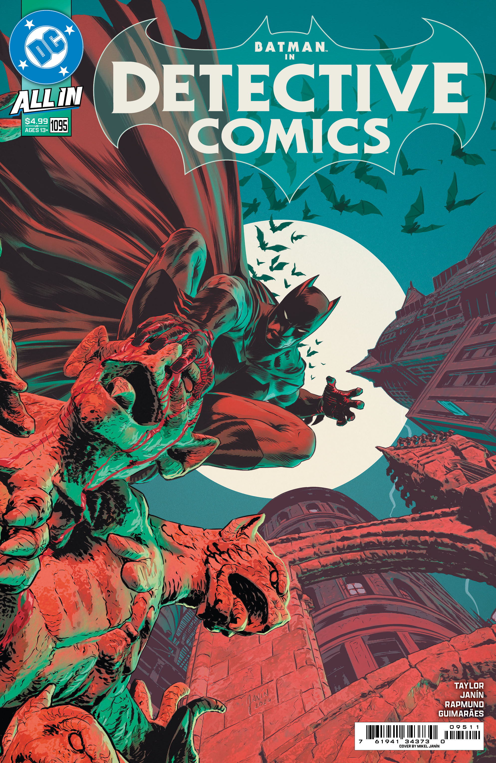 DETECTIVE COMICS #1095 CVR A MIKEL JANIN