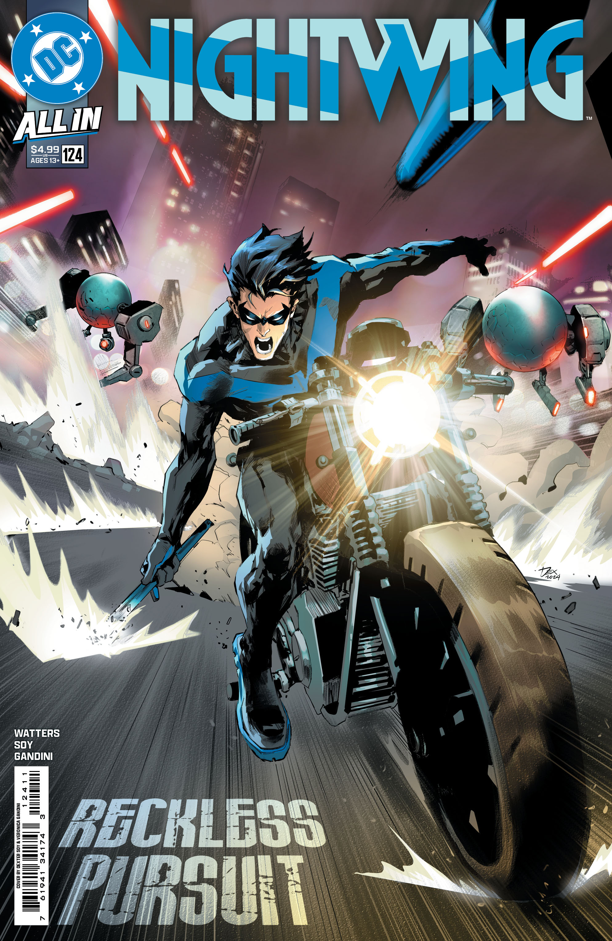 NIGHTWING #124 CVR A DEXTER SOY