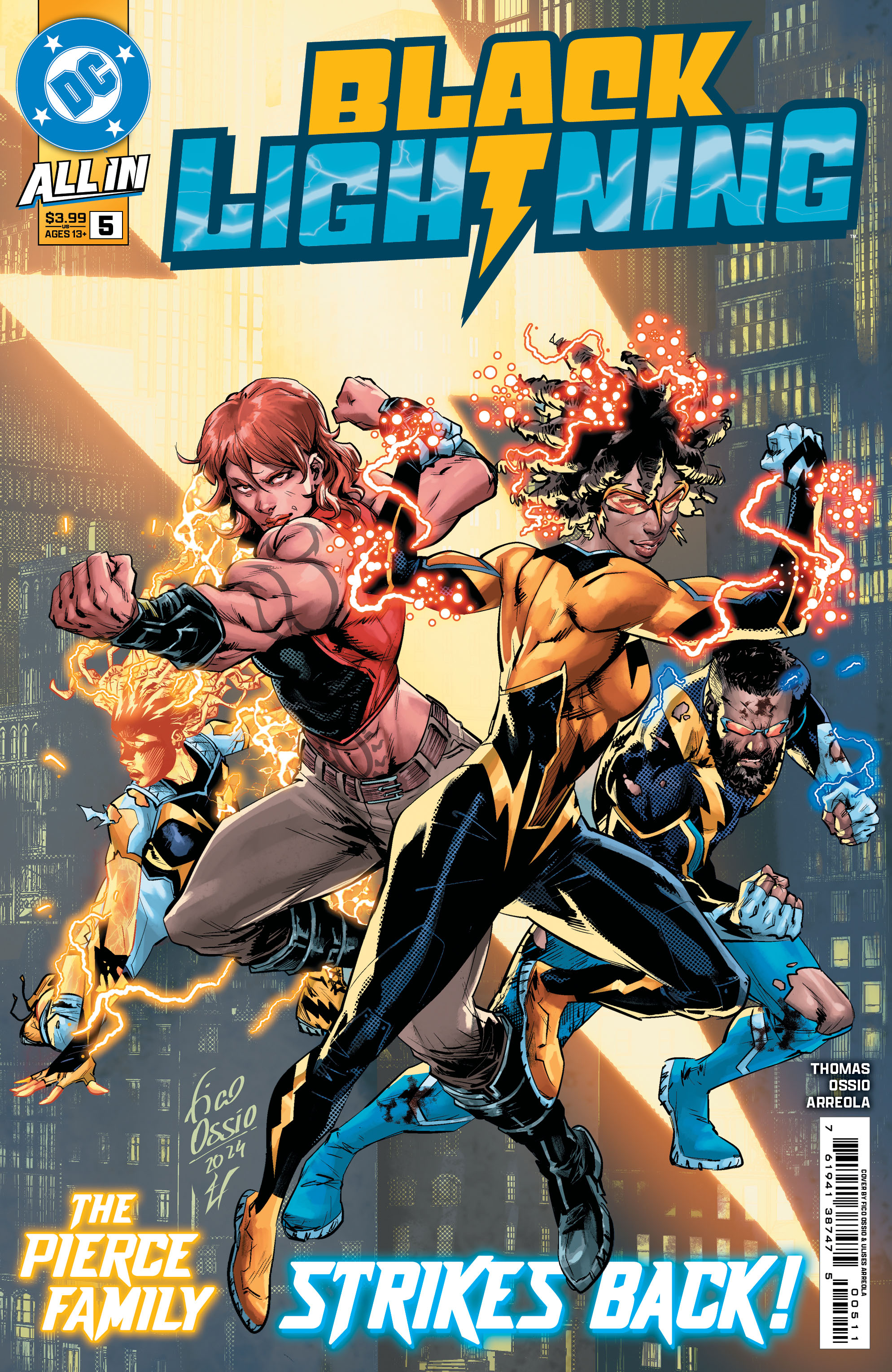 BLACK LIGHTNING #5 CVR A FICO OSSIO