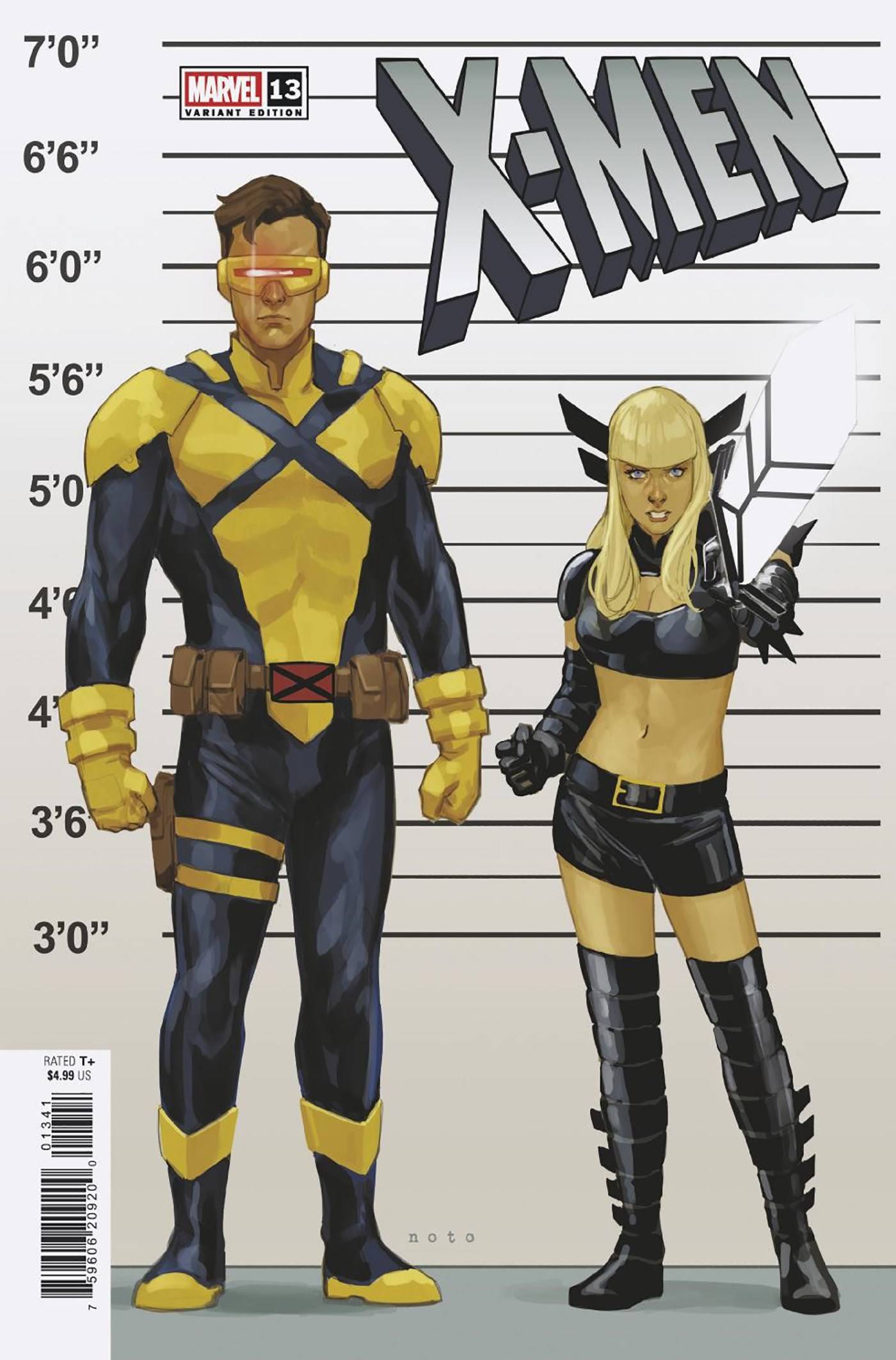 X-MEN #13 PHIL NOTO CONNECT X-MANHUNT VAR