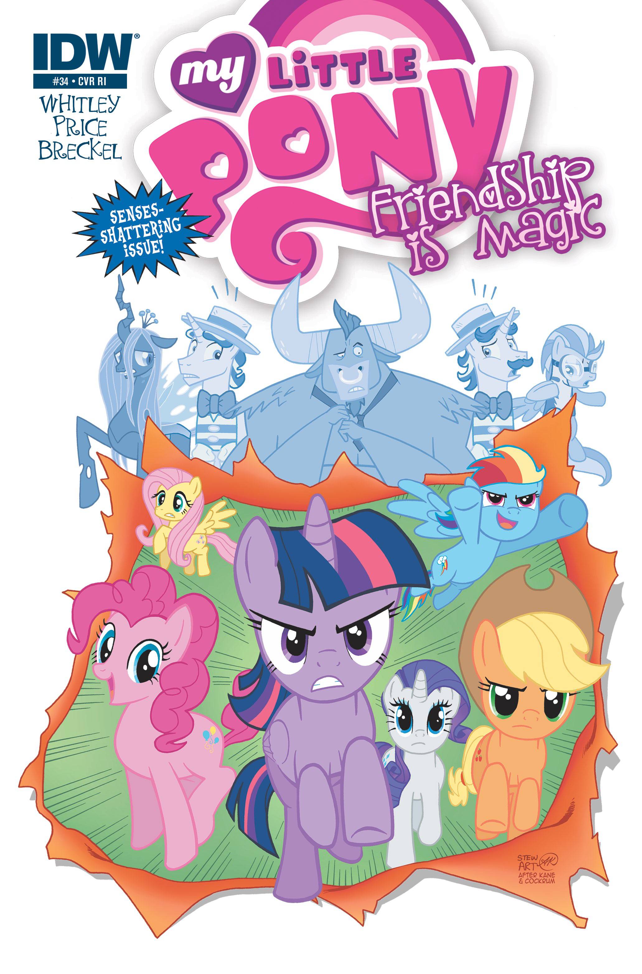 MY LITTLE PONY FRIENDSHIP IS MAGIC #34 CVR RI