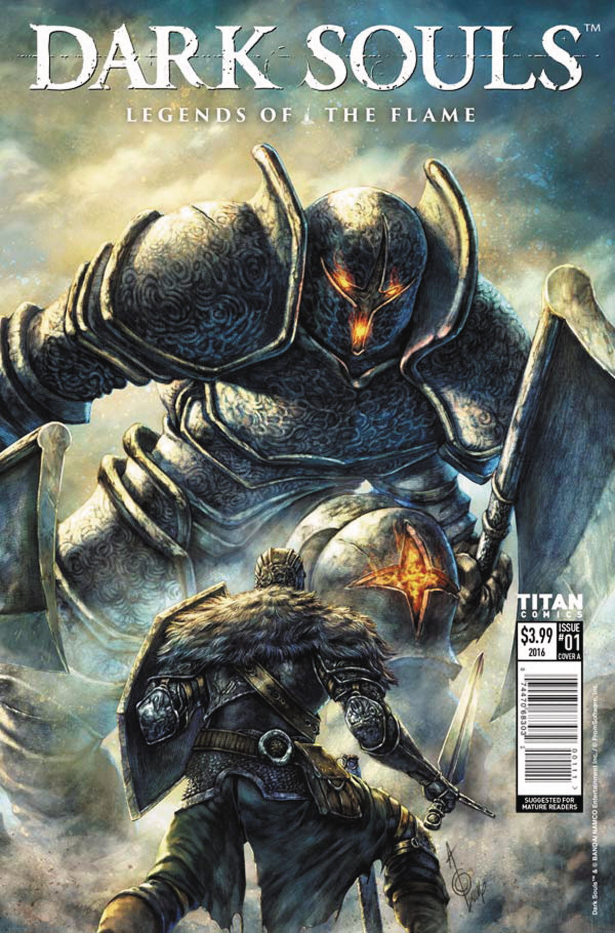 DARK SOULS LEGENDS OF THE FLAME #1 CVR A QUAH