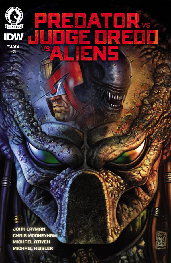 PREDATOR VS JUDGE DREDD VS ALIENS #3