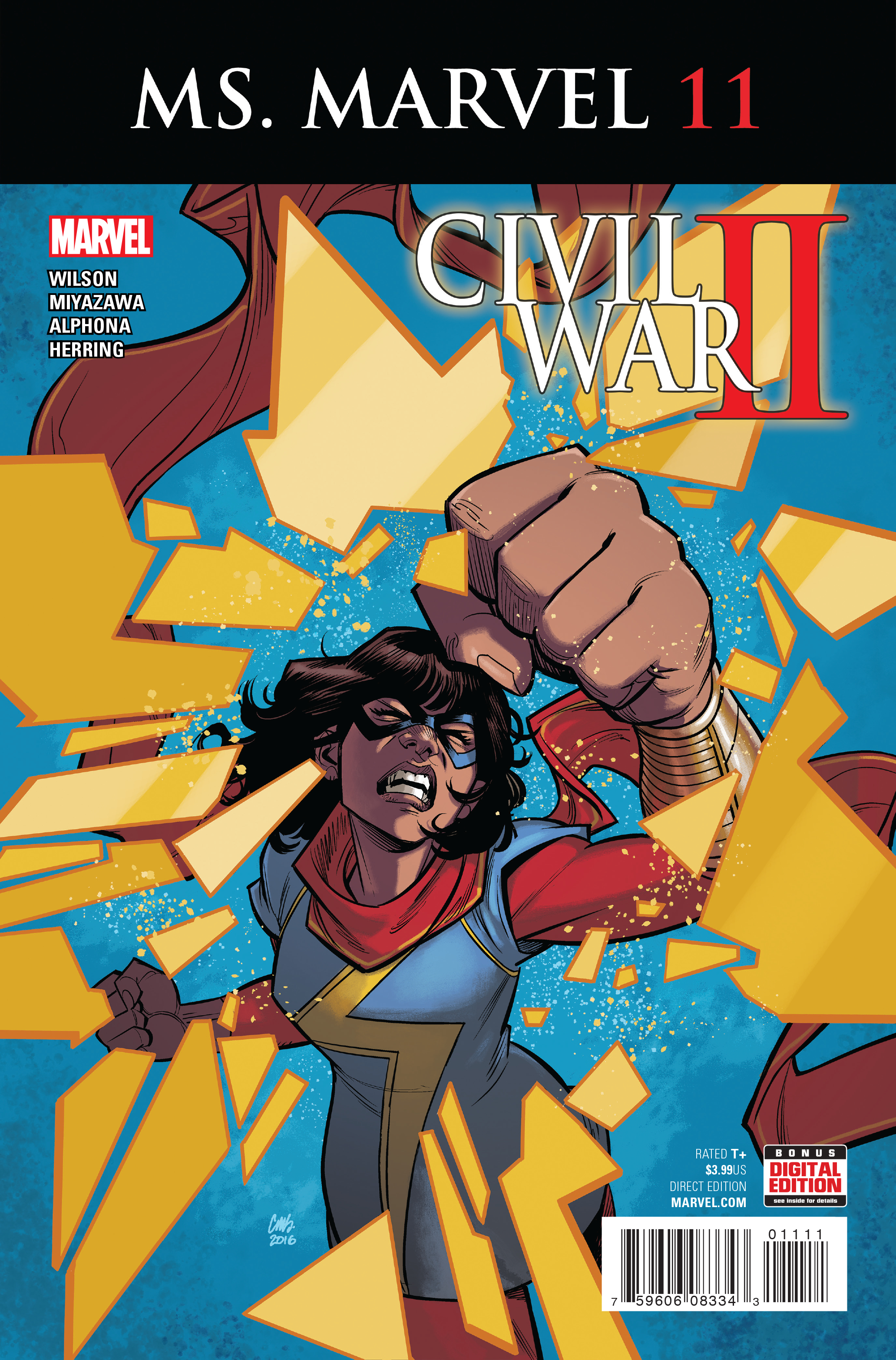 MS MARVEL #11 (2015)