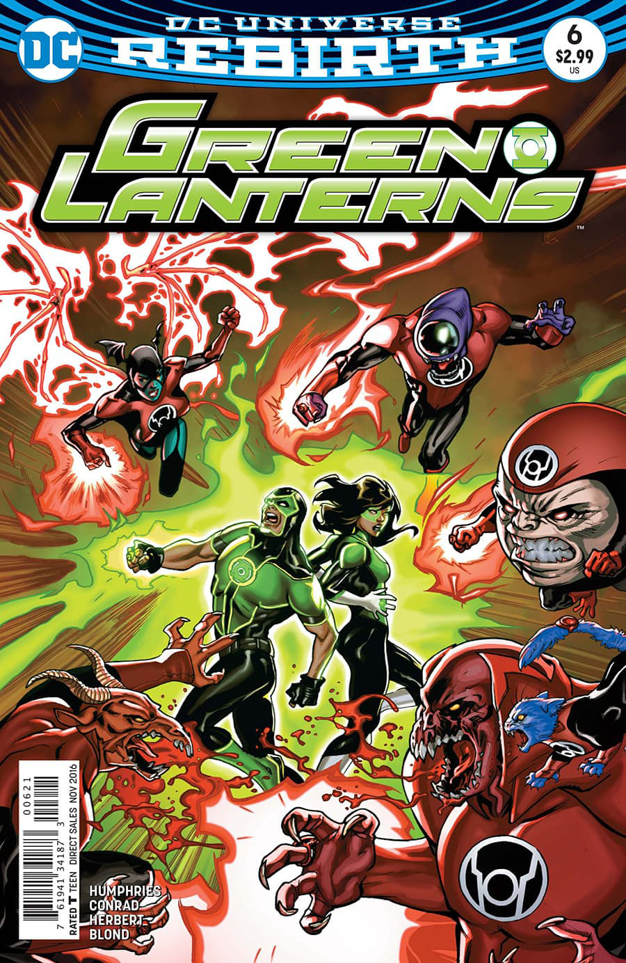 GREEN LANTERNS #6 VAR ED