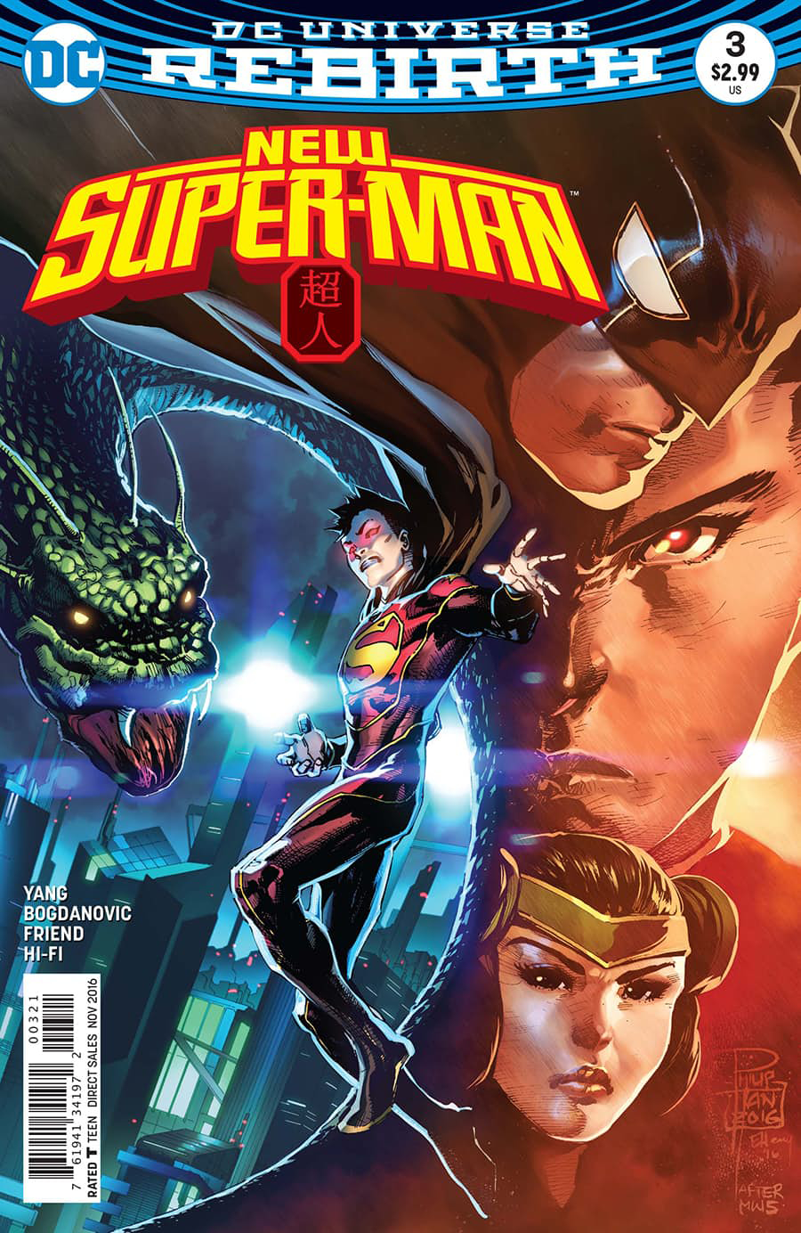 NEW SUPER MAN #3 VAR ED