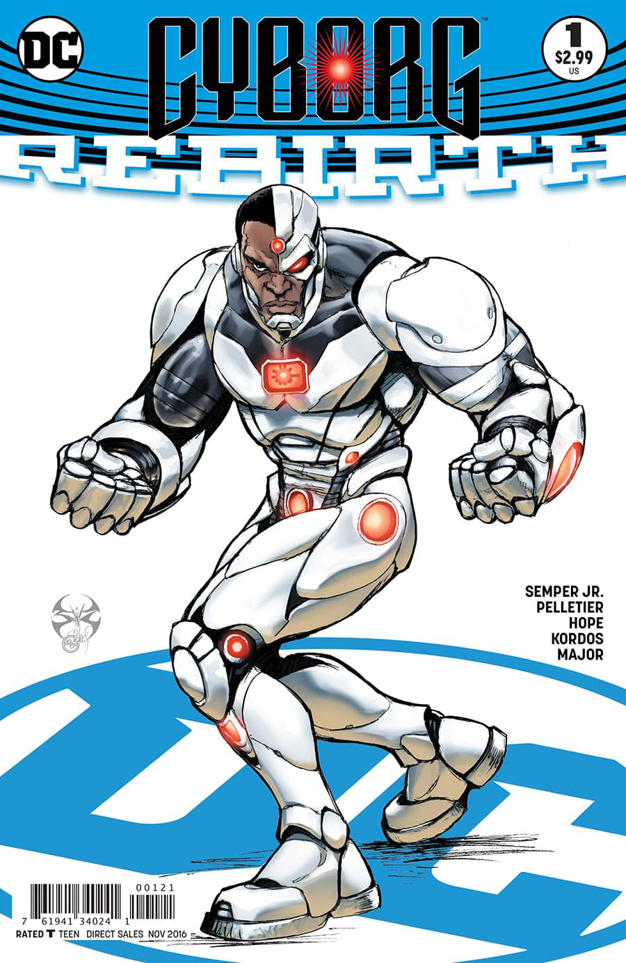 CYBORG REBIRTH #1 VAR ED