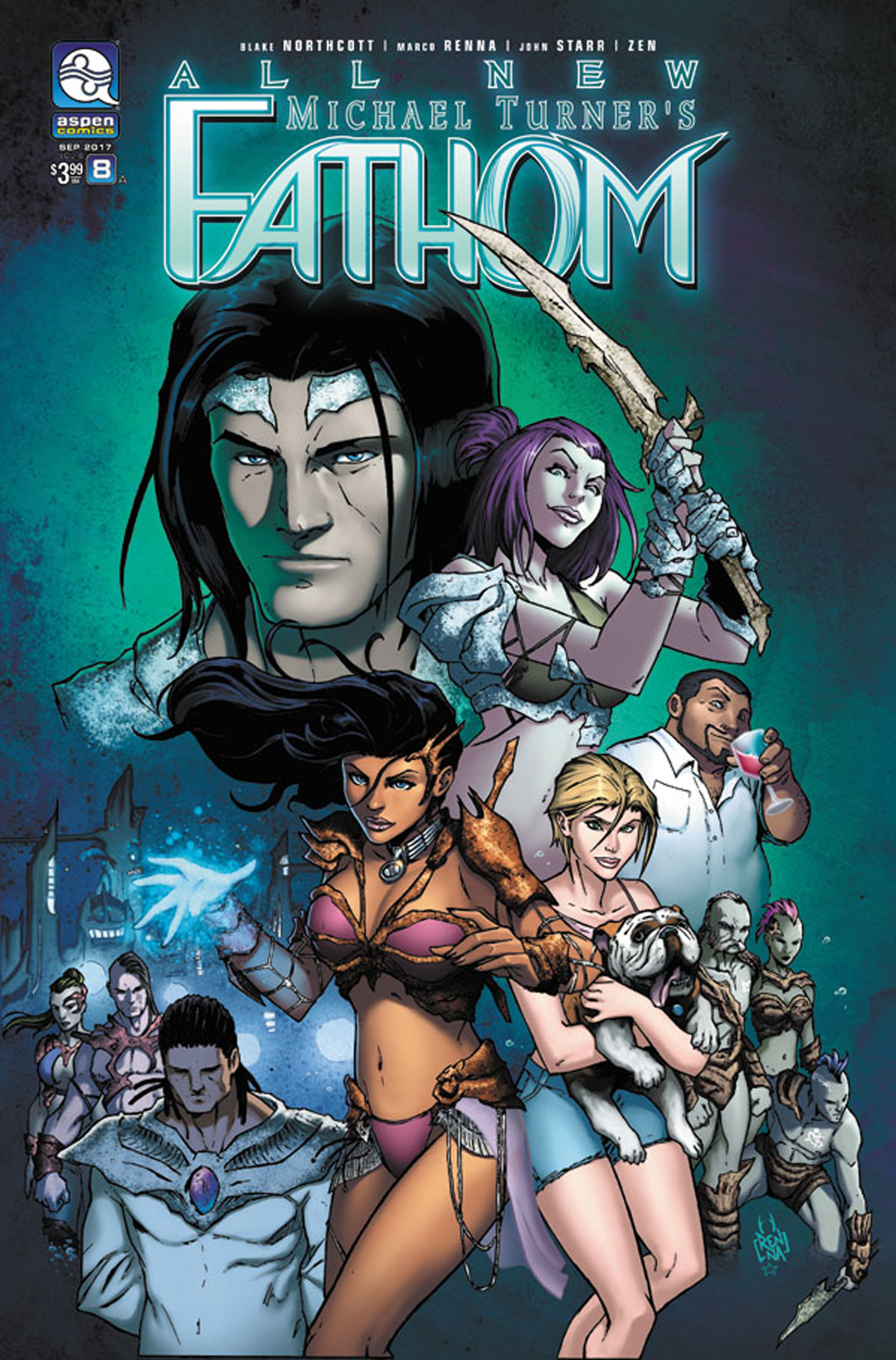 ALL NEW FATHOM #8 CVR A RENNA