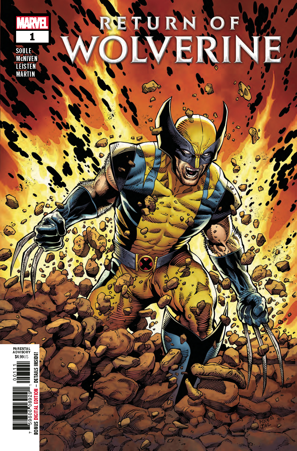 RETURN OF WOLVERINE #1