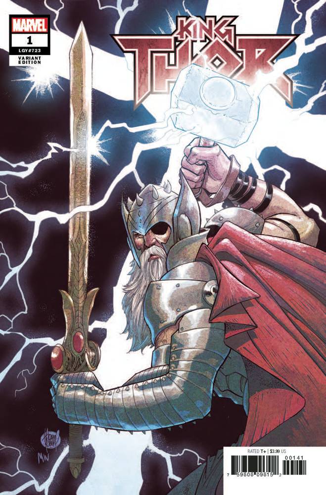 KING THOR #1 KUBERT VAR 1:50