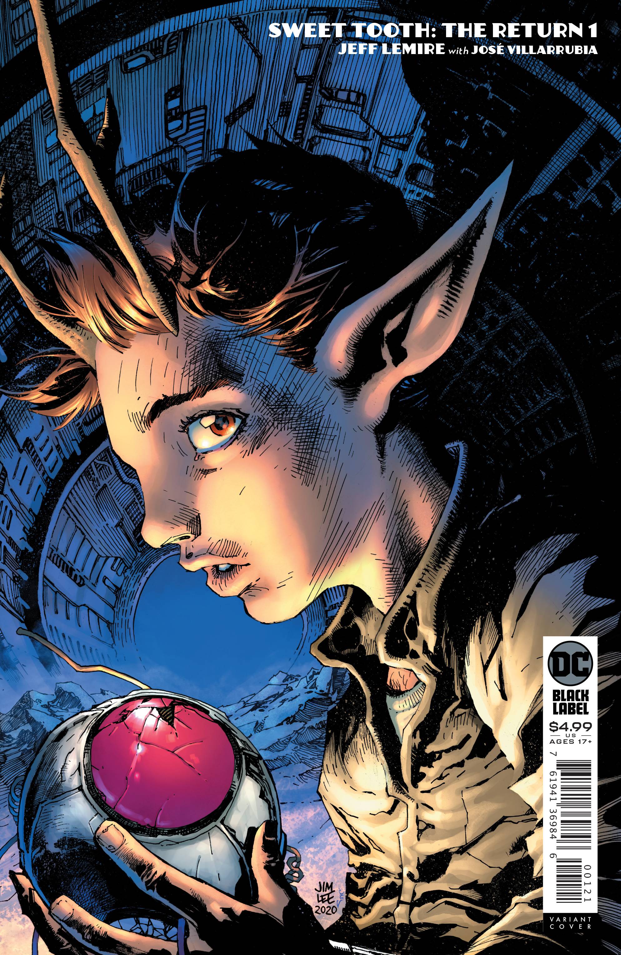 SWEET TOOTH THE RETURN #1 (OF 6) JIM LEE VAR