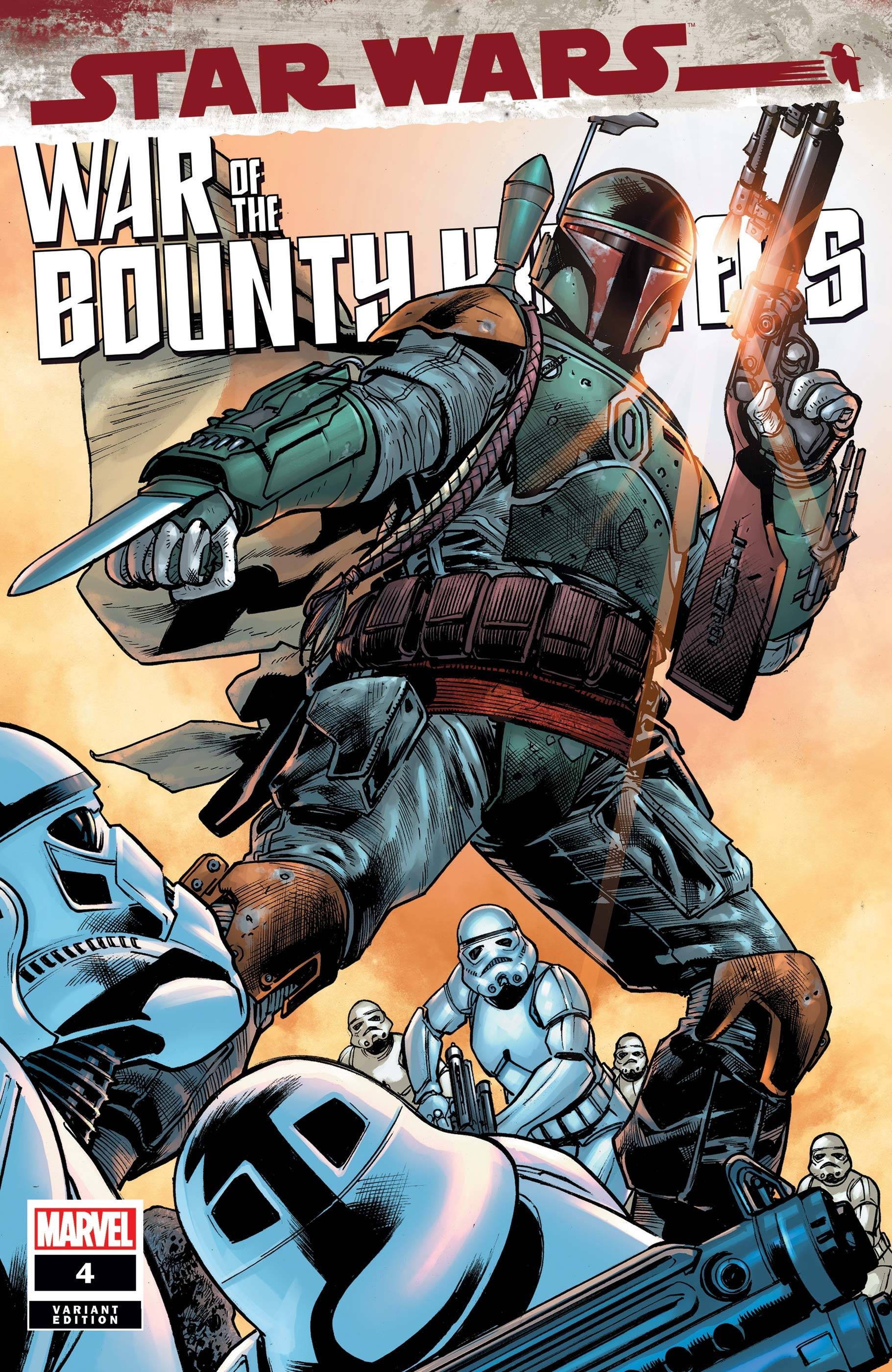 STAR WARS WAR BOUNTY HUNTERS #4 (OF 5) HITCH VAR