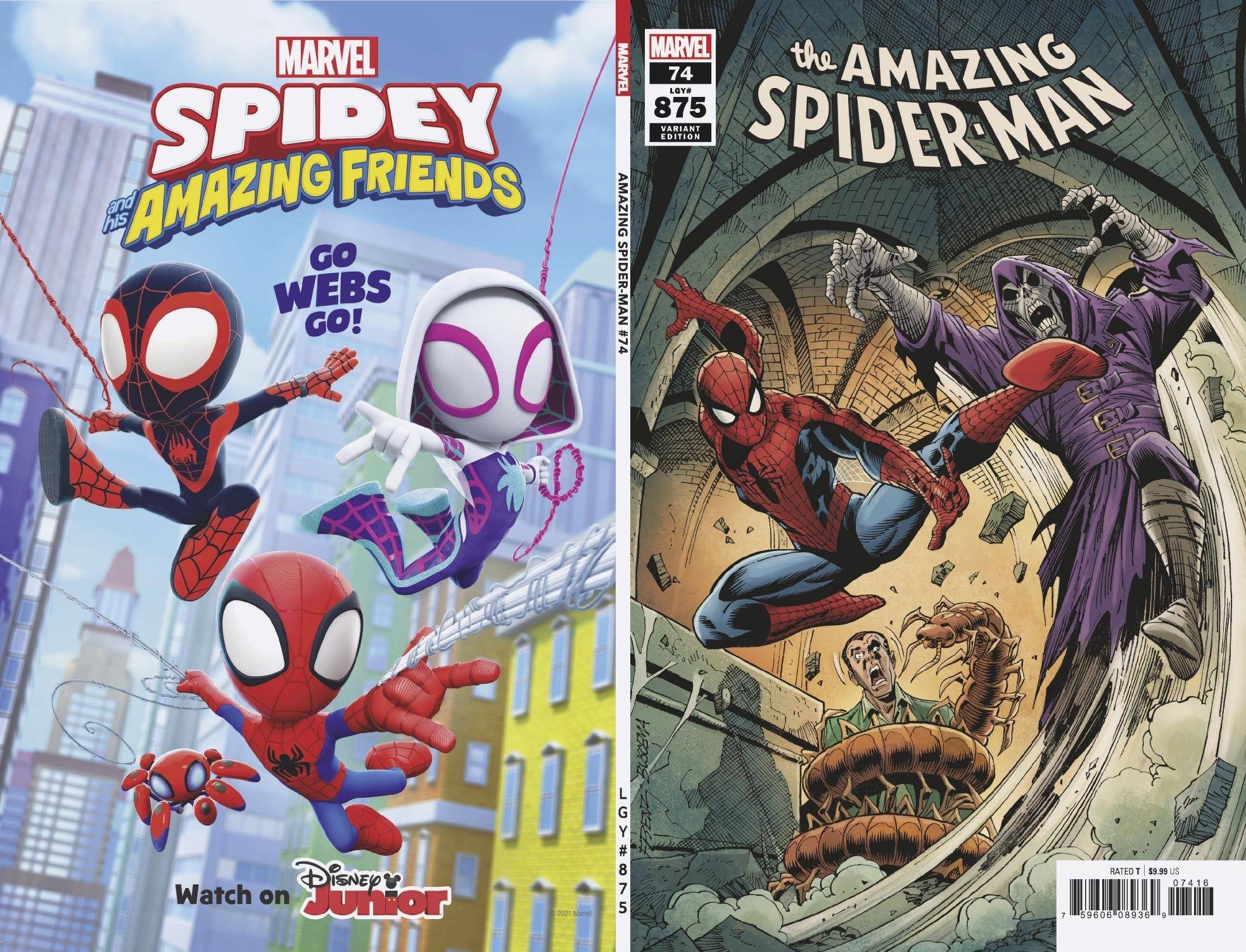 AMAZING SPIDER-MAN #74 FRENZ VAR