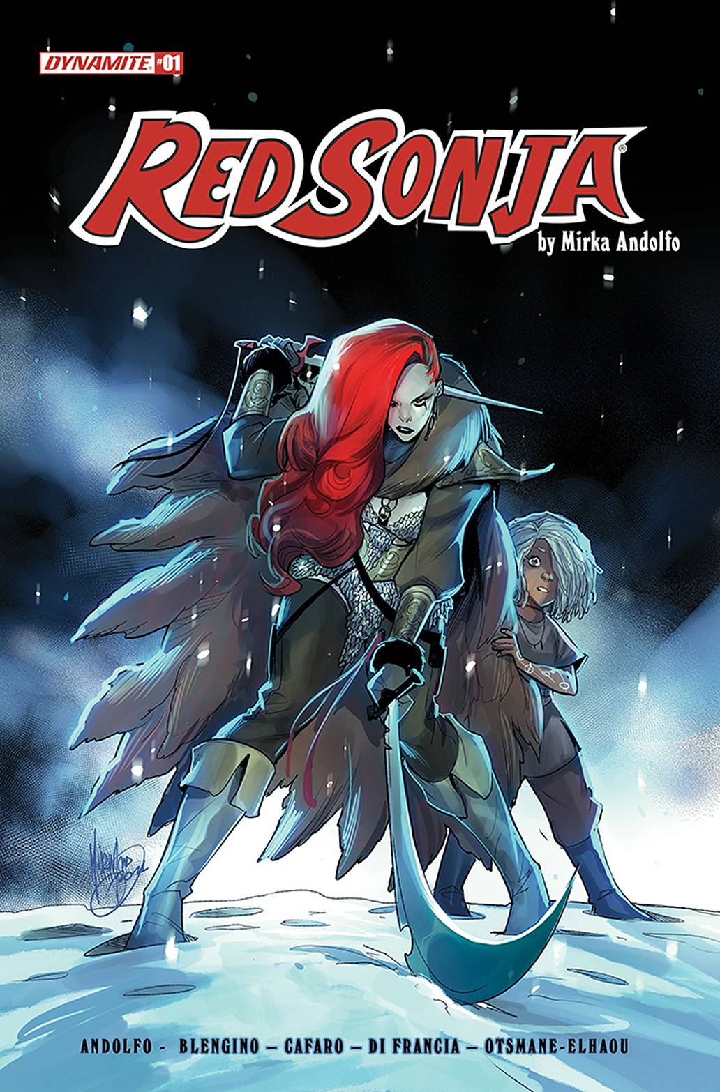 RED SONJA (2021) #1 CVR A ANDOLFO