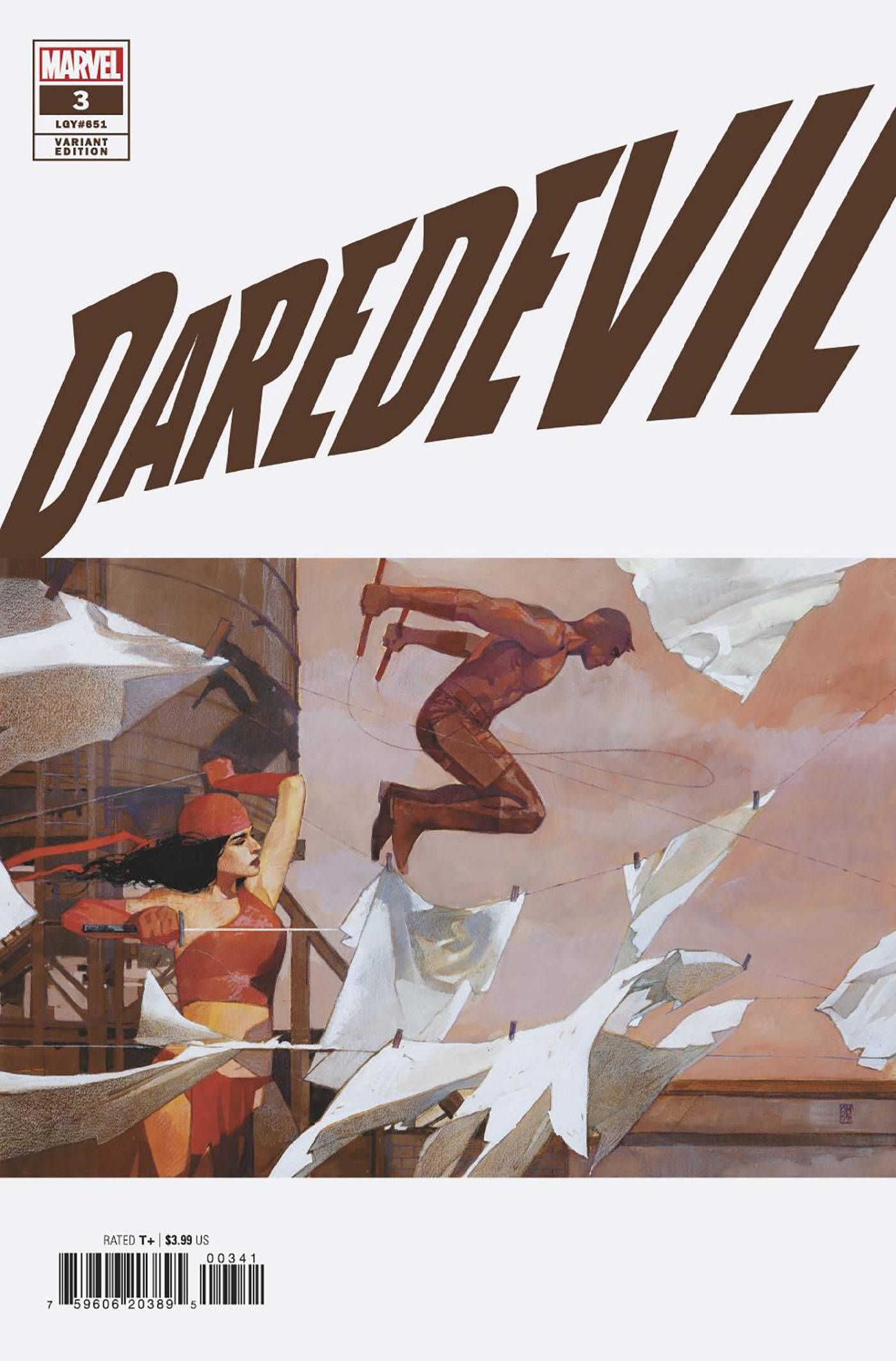 DAREDEVIL #3 25 COPY INCV MALEEV VAR