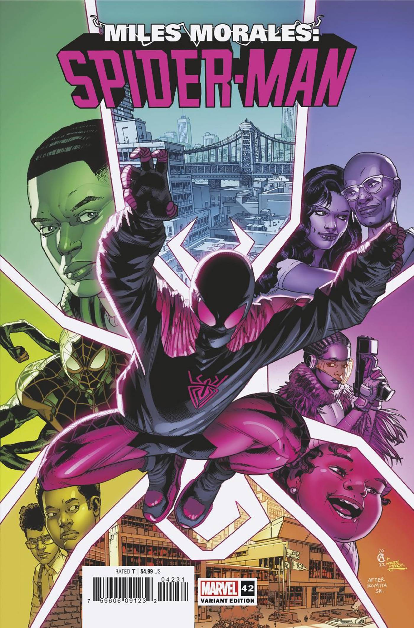 MILES MORALES SPIDER-MAN #42 ALLEN VAR