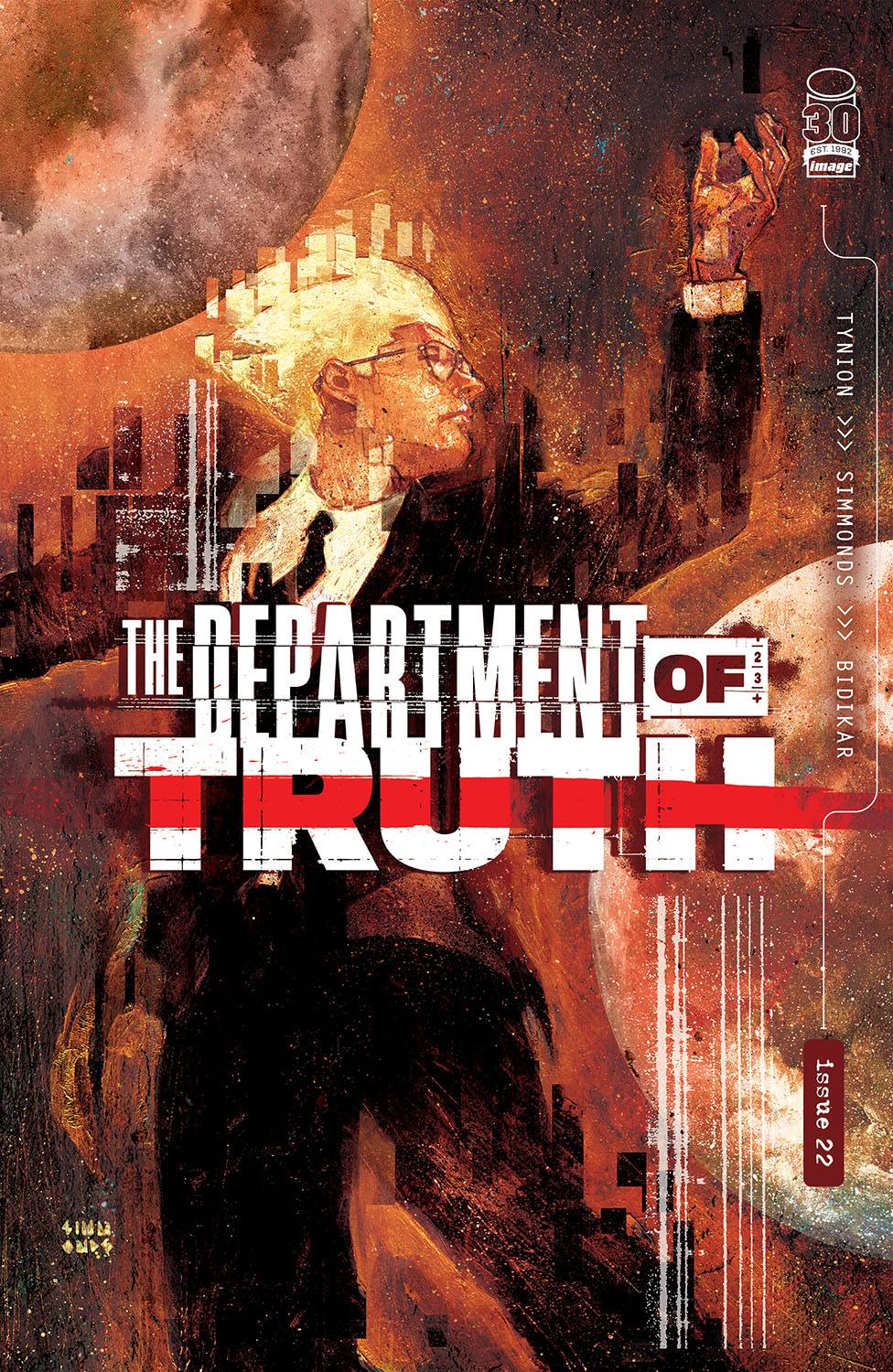 DEPARTMENT OF TRUTH #22 CVR A SIMMONDS (MR)