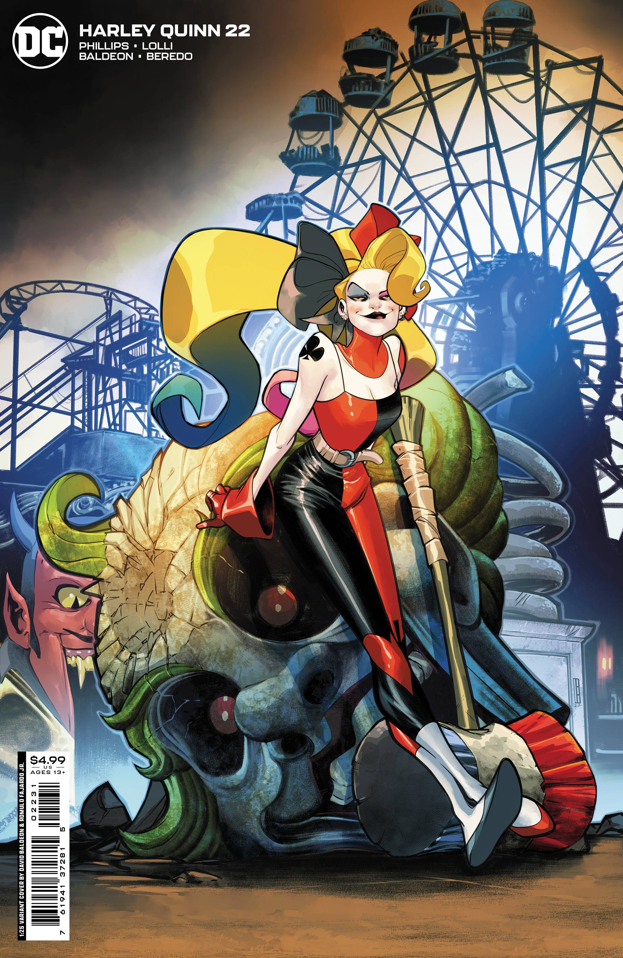 HARLEY QUINN #22 CVR E 1:25 BALDEON VAR