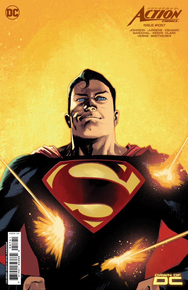 ACTION COMICS #1057 CVR D INC 1:25 RAFAEL ALBUQUERQUE CARD STOCK VAR