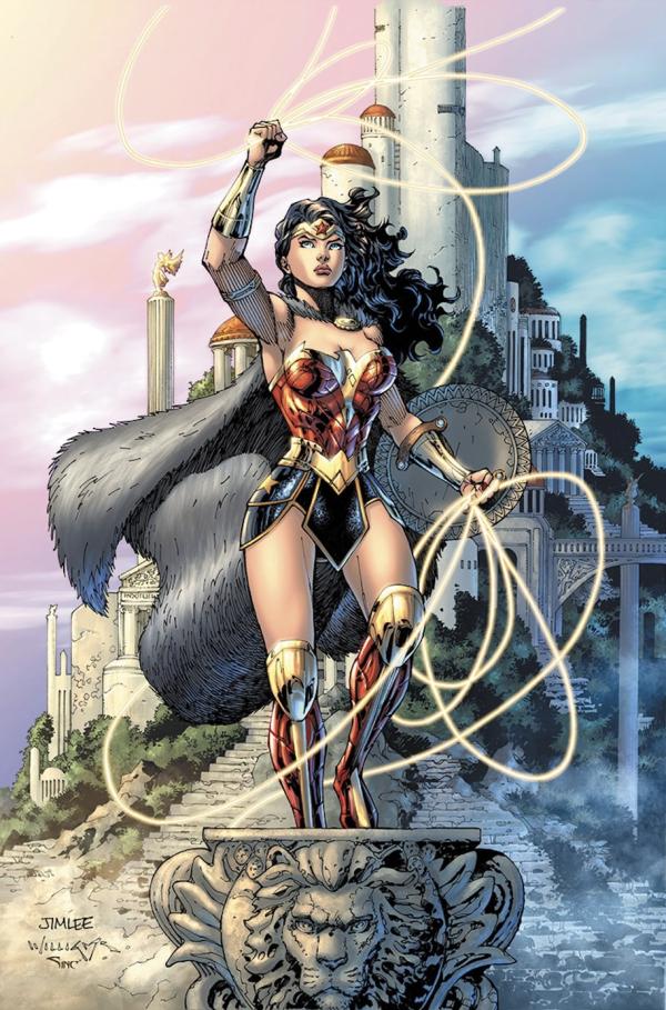 WONDER WOMAN #1 SECOND PRINTING CVR B JIM LEE FOIL VAR