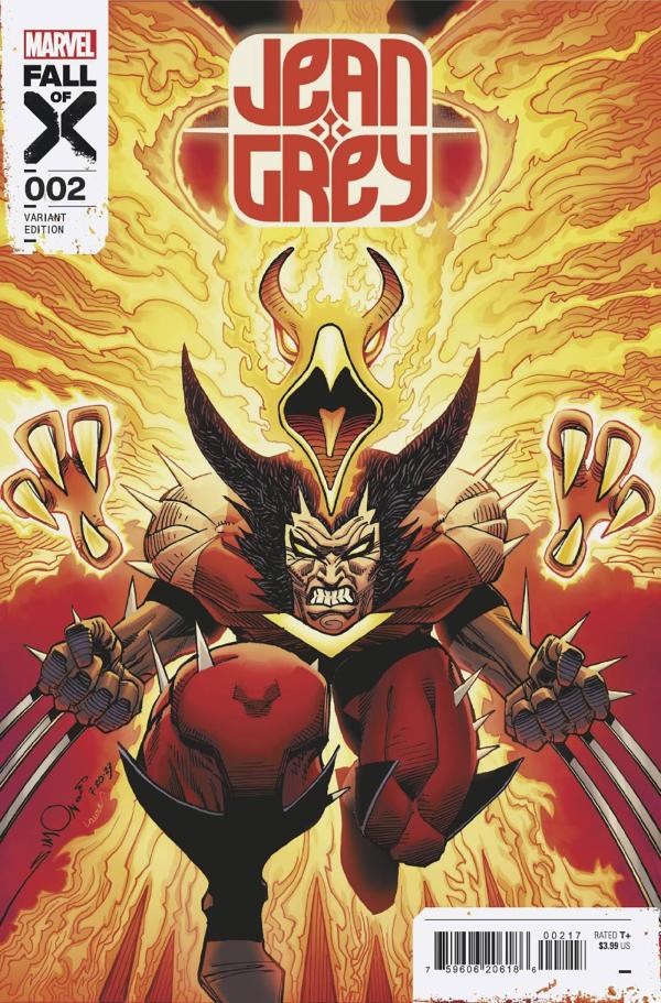 JEAN GREY #2 (OF 4) 1:50 COPY INC SIMONSON JEAN WOLVERINE VAR
