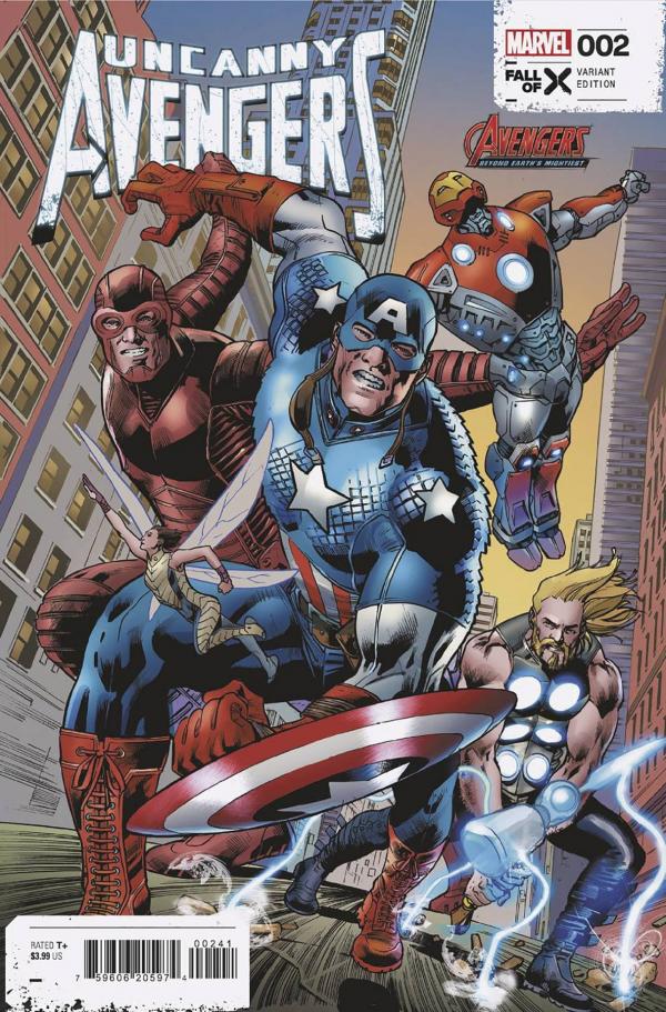 UNCANNY AVENGERS #2 (OF 5) BRYAN HITCH AVENGERS 60TH VAR