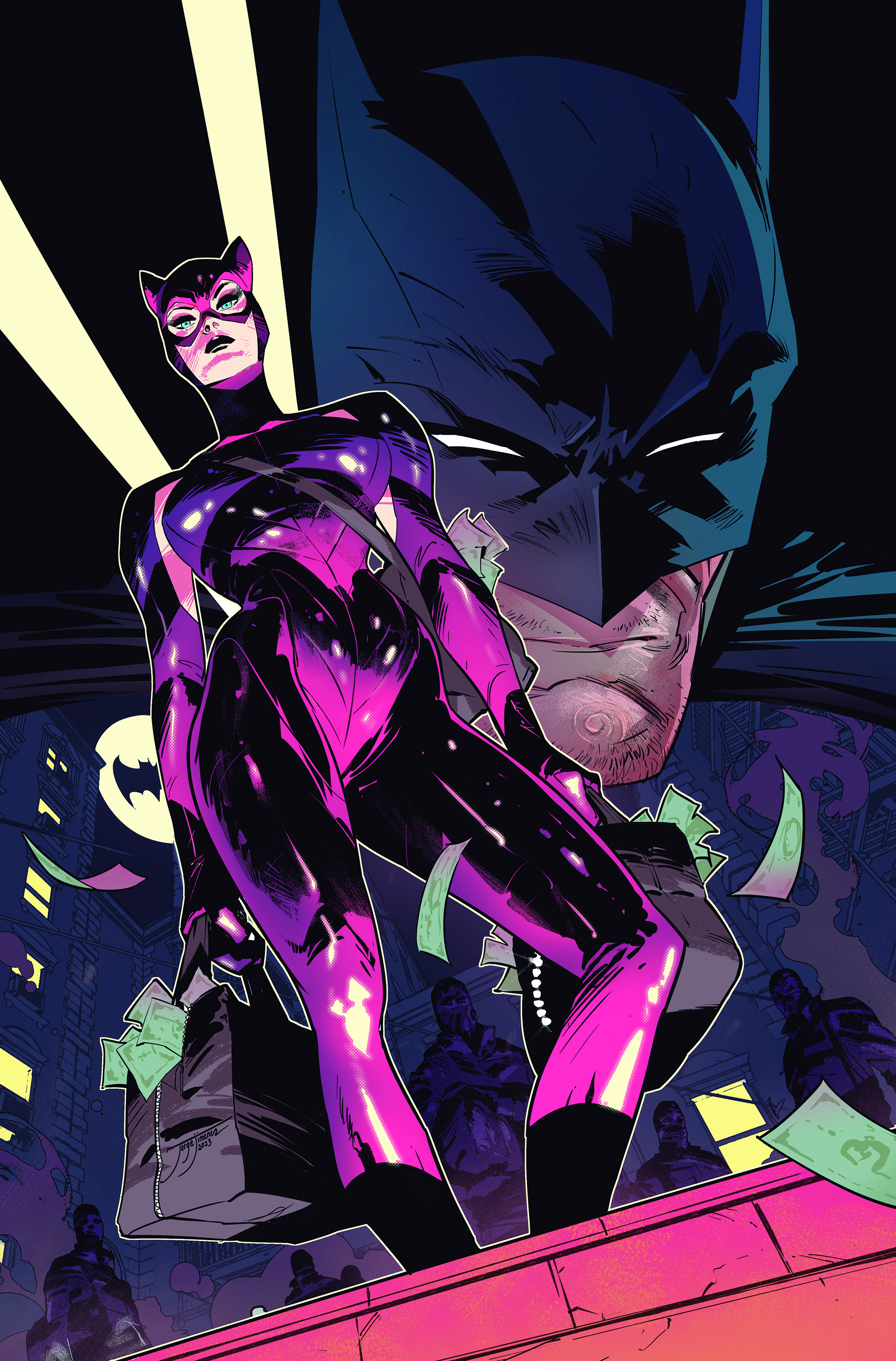 BATMAN CATWOMAN THE GOTHAM WAR BATTLE LINES #1 (ONE SHOT) CVR A JORGE JIMENEZ