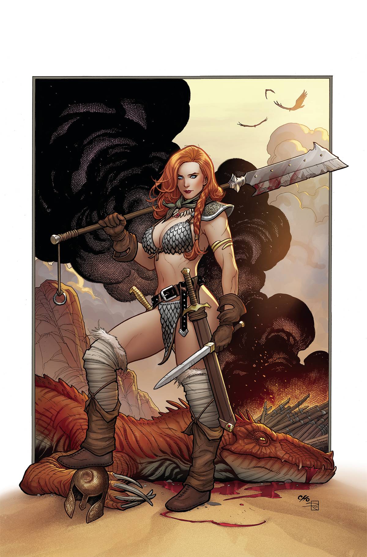 RED SONJA 2023 #3 CVR R 1:50 COPY INCV CHO VIRGIN