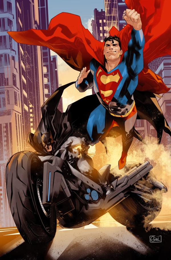 BATMAN SUPERMAN WORLDS FINEST #31 CVR C EDWIN GALMON CARD STOCK VAR