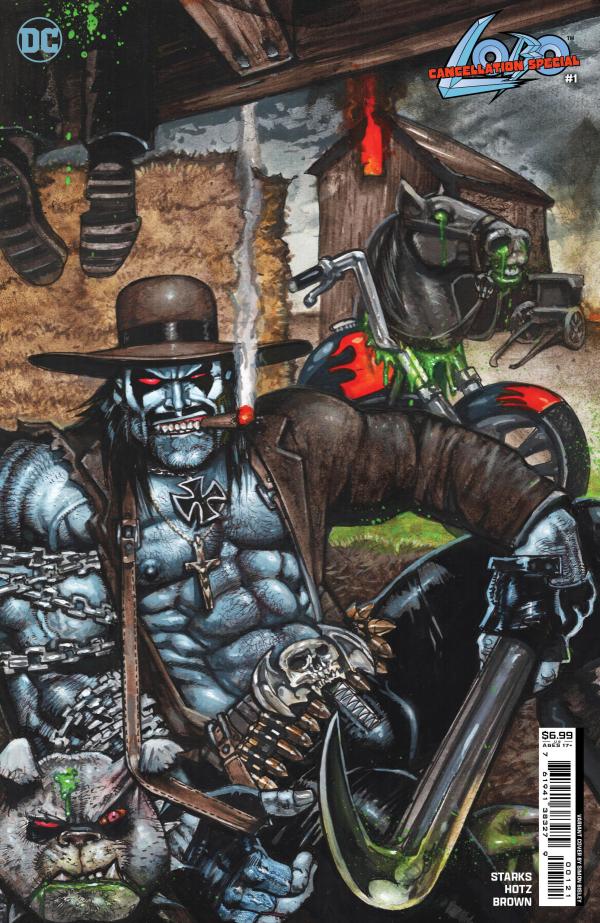 LOBO CANCELLATION SPECIAL #1 (ONE SHOT) CVR B SIMON BISLEY AFTER DARK CARD STOCK VAR (MR)