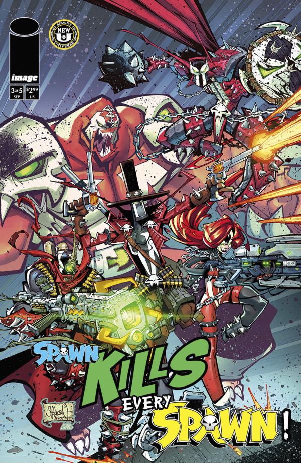 SPAWN KILLS EVERY SPAWN #3 (OF 5) CVR A ROB SKETCHCRAFT DUENAS