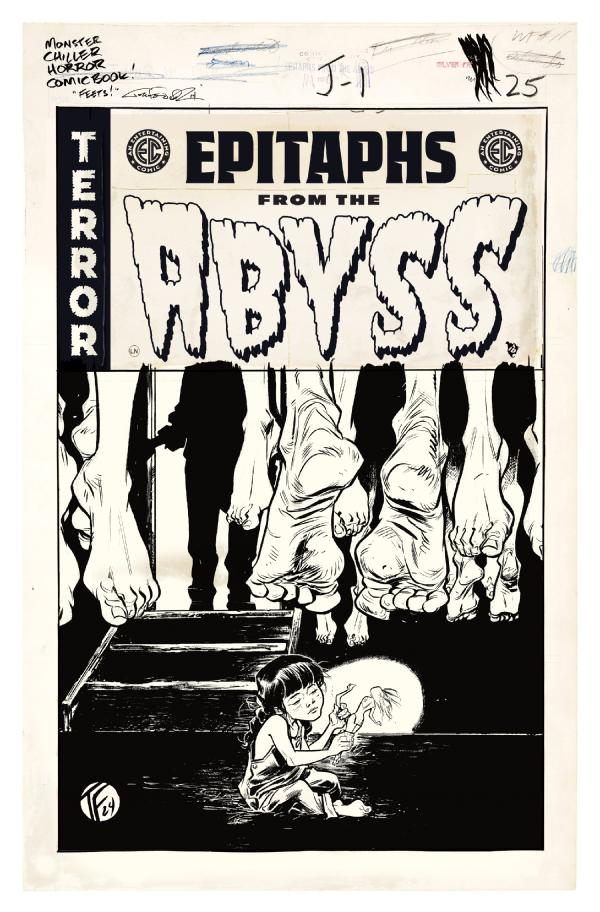 EC EPITAPHS FROM THE ABYSS #3 (OF 12) CVR D INC 1:20 TOM FOWLER B&W ARTIST EDITION VAR (MR)