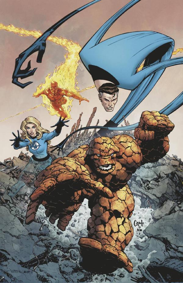 FANTASTIC FOUR #25 1:50 COPY INCV GREG CAPULLO VIR VAR