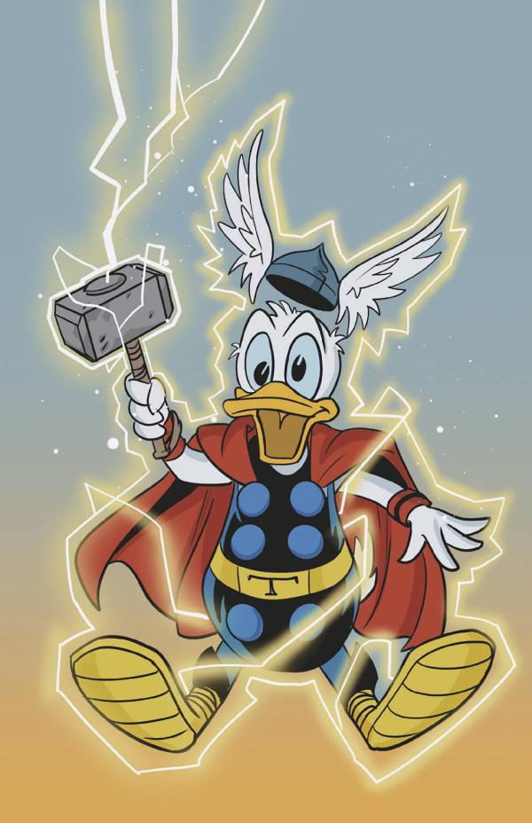 WHAT IF DONALD DUCK BECAME THOR #1 1:50 COPY INCV VIR VAR