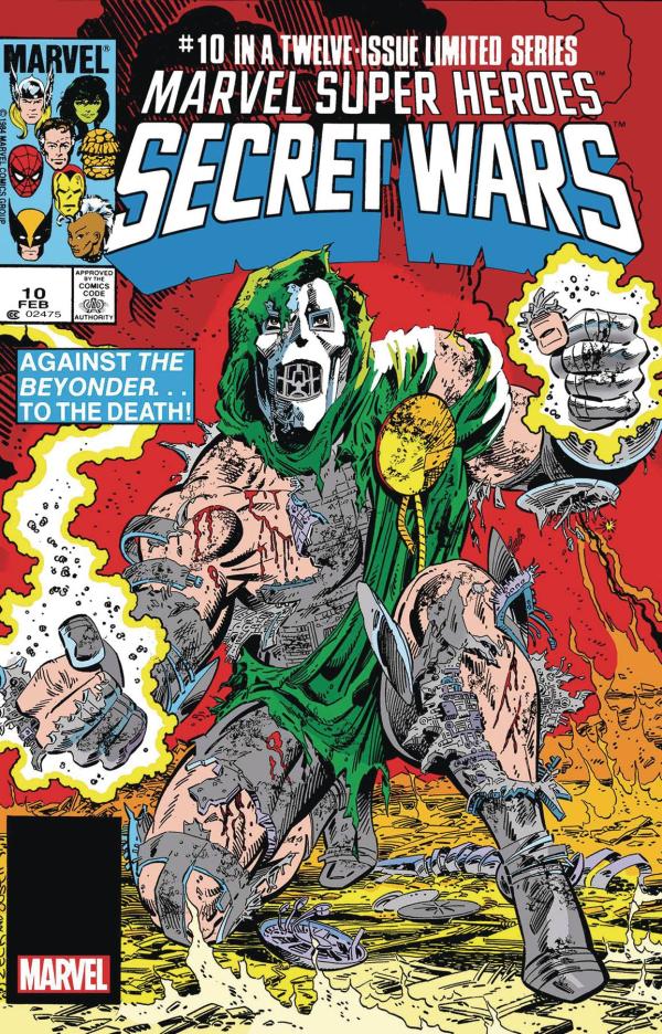 MSH SECRET WARS #10 FACSIMILE ED