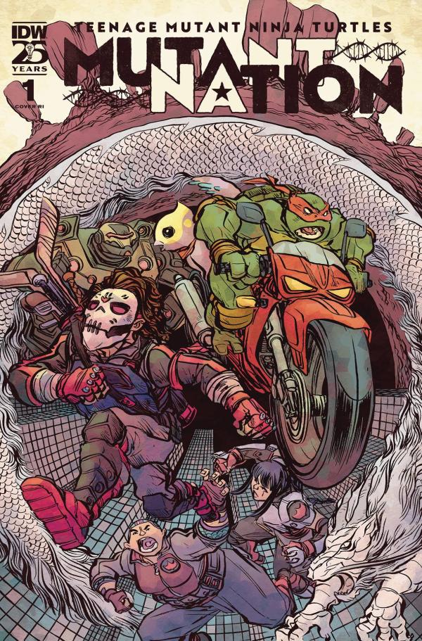 TMNT MUTANT NATION #1 1:10 COPY LONERGAN