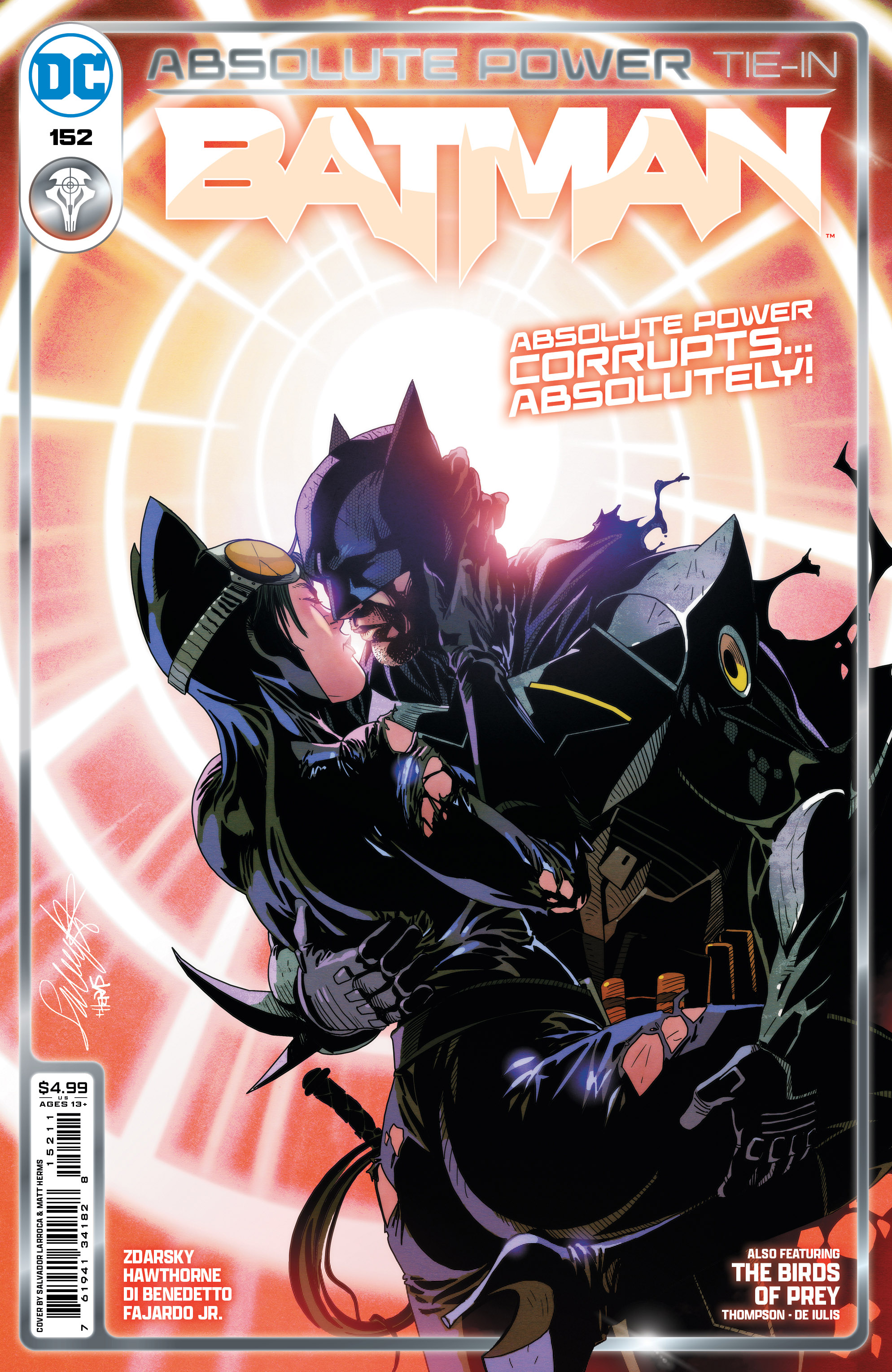 BATMAN #152 CVR A SALVADOR LARROCA (ABSOLUTE POWER)