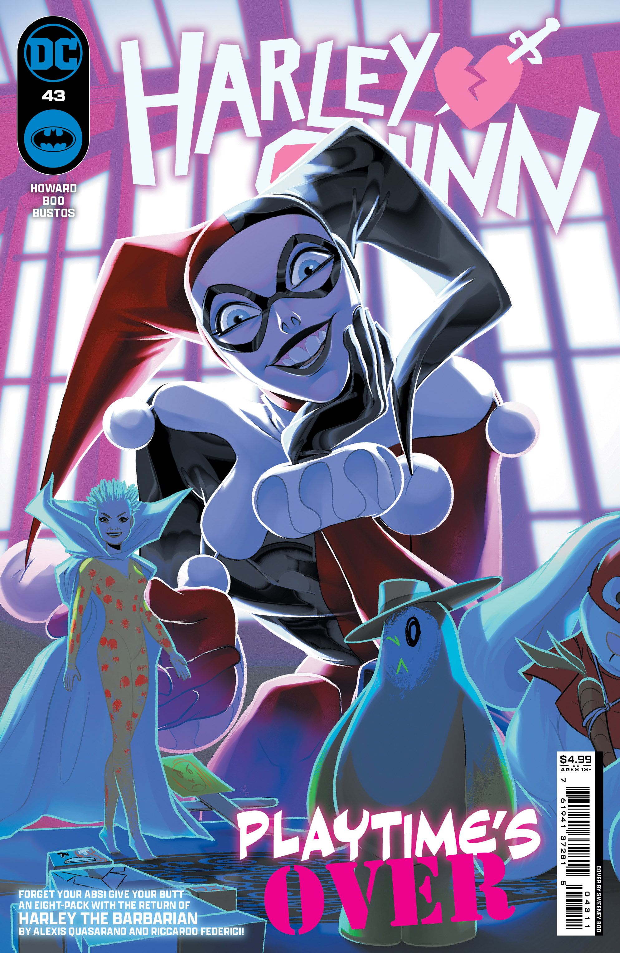 HARLEY QUINN #43 CVR A SWEENEY BOO