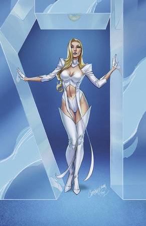 X-MEN #4 1:100 COPY INCV J SCOTT CAMPBELL EMMA FROST VIR VAR