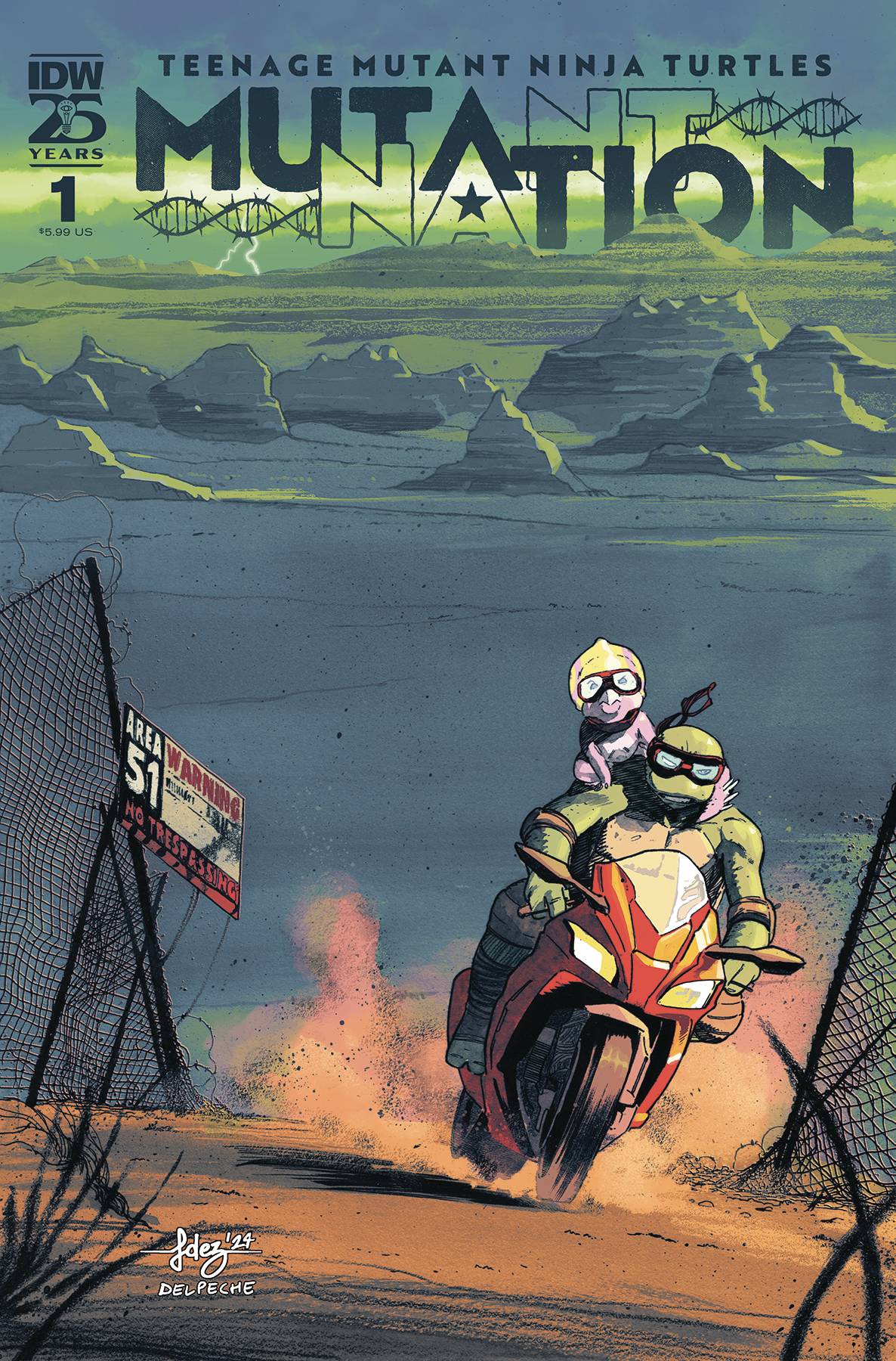 TMNT MUTANT NATION #1 CVR A FERNANDEZ