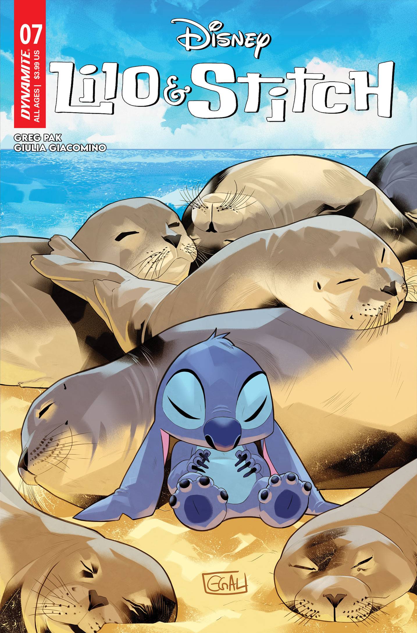 LILO & STITCH #7 CVR C GALMON