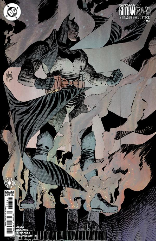 BATMAN GOTHAM BY GASLIGHT A LEAGUE FOR JUSTICE #3 (OF 6) CVR B GUILLEM MARCH CARD STOCK VAR