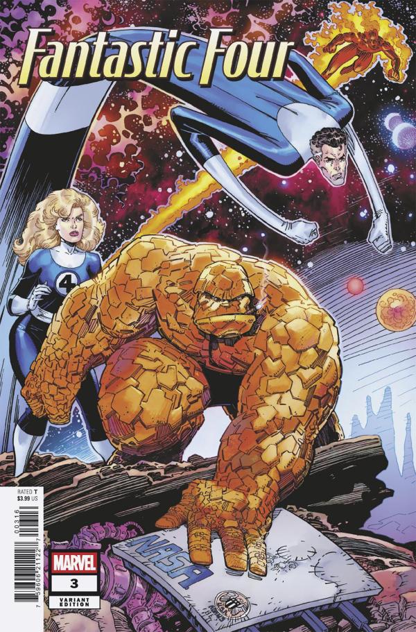 FANTASTIC FOUR #3 ARTHUR ADAMS HIDDEN GEM VARIANT [DOOM] [1:50]