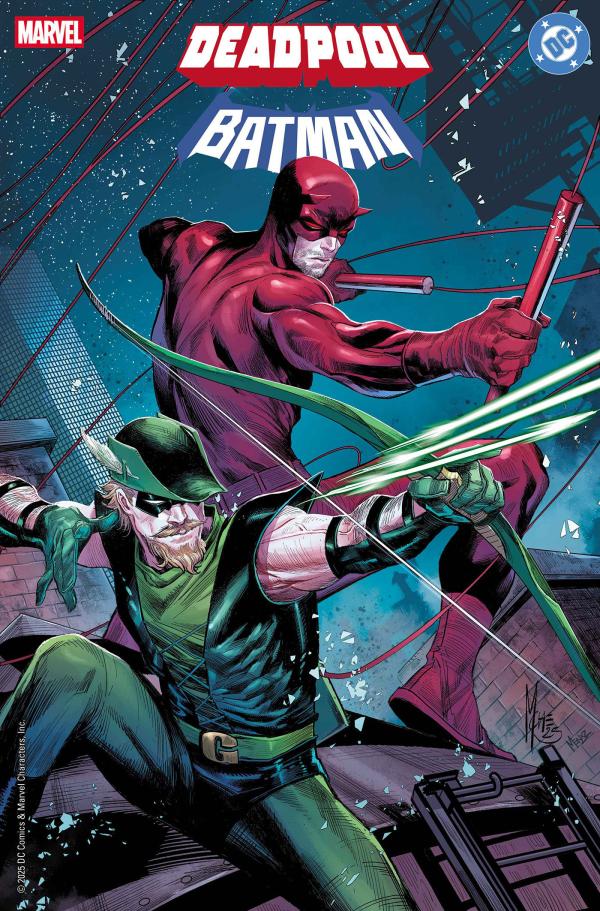 MARVEL/DC: DEADPOOL/BATMAN #1 MARCO CHECCHETTO VARIANT